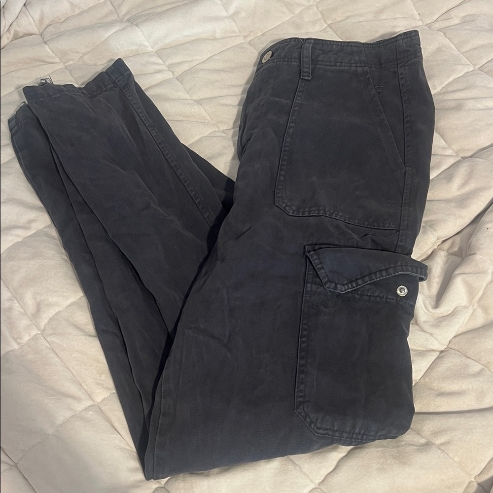 Zara Black Cargo Pants